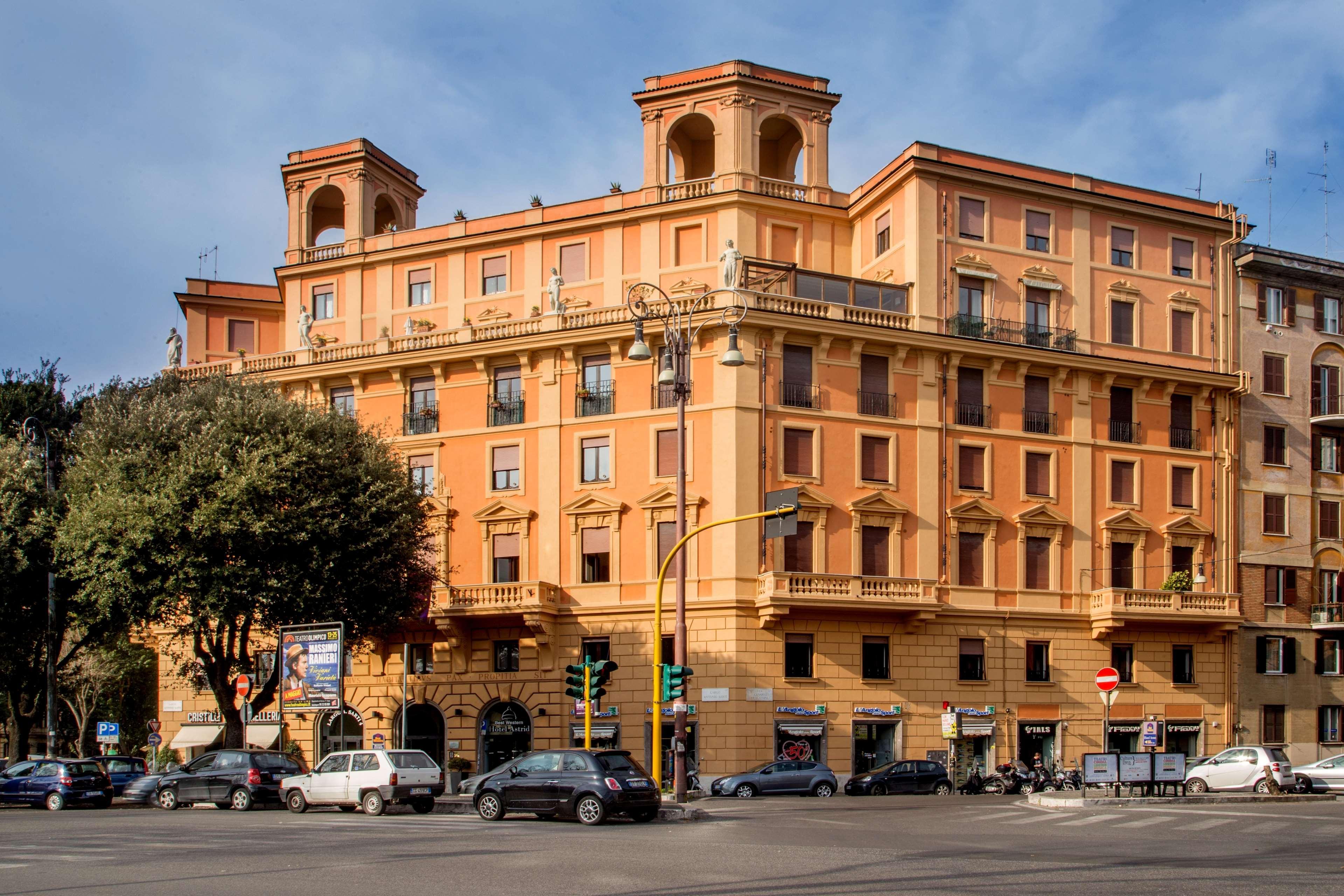 רומא Best Western Hotel Astrid מראה חיצוני תמונה